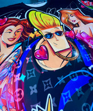 Load image into Gallery viewer, Ladies Love Johnny Shirt AOP