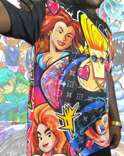 Load image into Gallery viewer, Ladies Love Johnny Shirt AOP