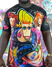Load image into Gallery viewer, Ladies Love Johnny Shirt AOP