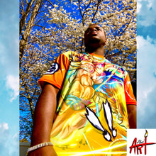 Load image into Gallery viewer, Raging Orange Shirt AOP