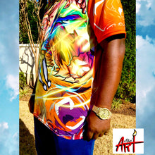 Load image into Gallery viewer, Raging Orange Shirt AOP