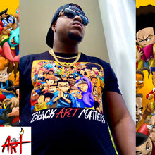 Load image into Gallery viewer, Black Cartoons Shirt DTG