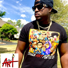 Load image into Gallery viewer, Black Cartoons Shirt DTG