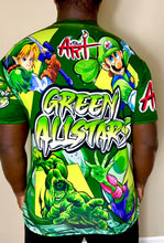 Load image into Gallery viewer, Green All Stars Shirt