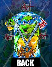 Load image into Gallery viewer, Red, Blue, Orange, And Purple Turtle Shirts Combo Pack