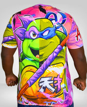 Load image into Gallery viewer, Purple Turtle Shirt AOP