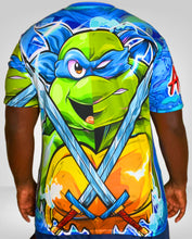 Load image into Gallery viewer, Blue Turtle Shirt AOP