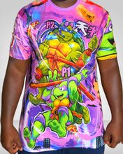 Load image into Gallery viewer, Purple Turtle Shirt AOP