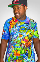 Load image into Gallery viewer, Blue Turtle Shirt AOP