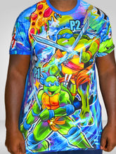 Load image into Gallery viewer, Blue Turtle Shirt AOP