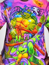 Load image into Gallery viewer, Purple Turtle Shirt AOP