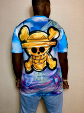 Load image into Gallery viewer, Gold Skull Shirt AOP