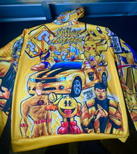 Load image into Gallery viewer, Yellow All Stars Hoodie Volume 1 AOP
