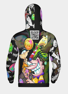 Jaw Breakers Fleece Hoodie AOP