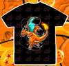 Orange All Stars Dragon 2 Graphic Tee