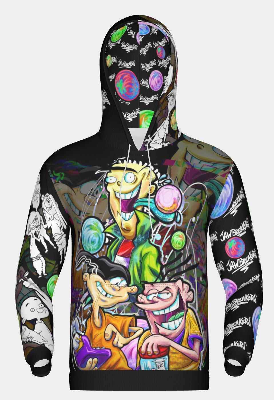 Jaw Breakers Fleece Hoodie AOP