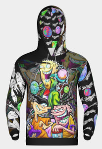 Jaw Breakers Fleece Hoodie AOP
