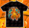 Orange All Stars Dragon Graphic Tee