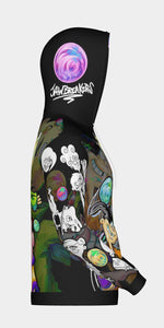 Jaw Breakers Fleece Hoodie AOP