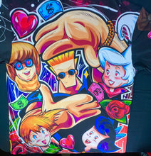 Load image into Gallery viewer, Ladies Love Johnny Shirt AOP
