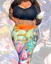 Raging Orange Leggings