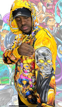 Load image into Gallery viewer, Yellow All Stars Hoodie Volume 1 AOP
