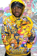 Load image into Gallery viewer, Yellow All Stars Hoodie Volume 1 AOP
