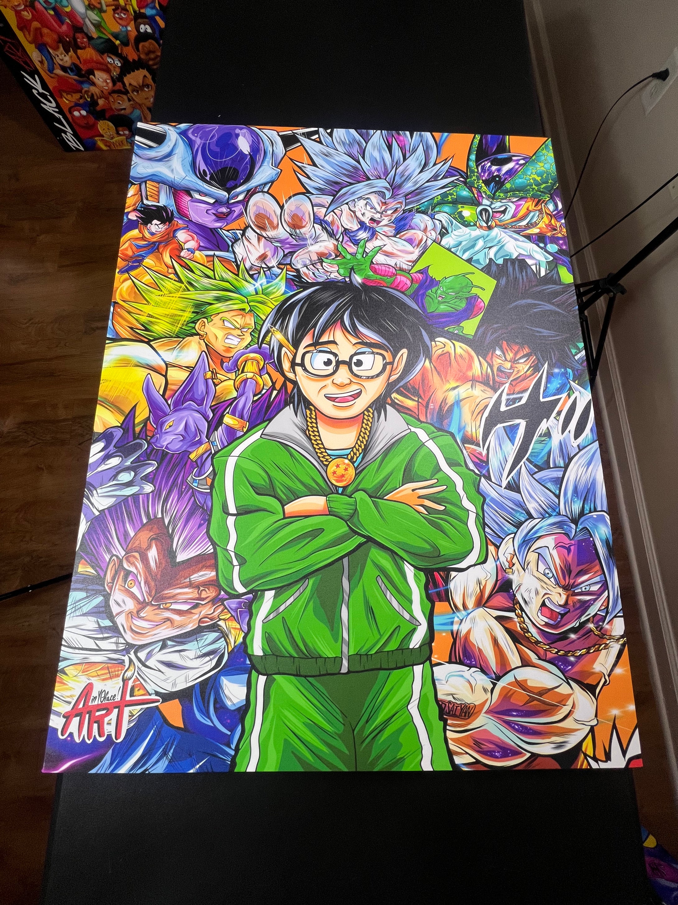Anime Goat Canvas