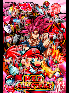 Red All Stars Volume 1 Poster
