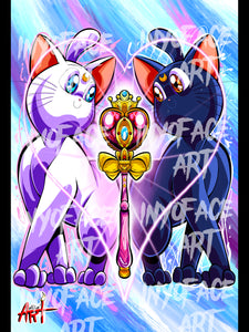 Sailor cat poster