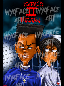 Menace 2 recess Poster