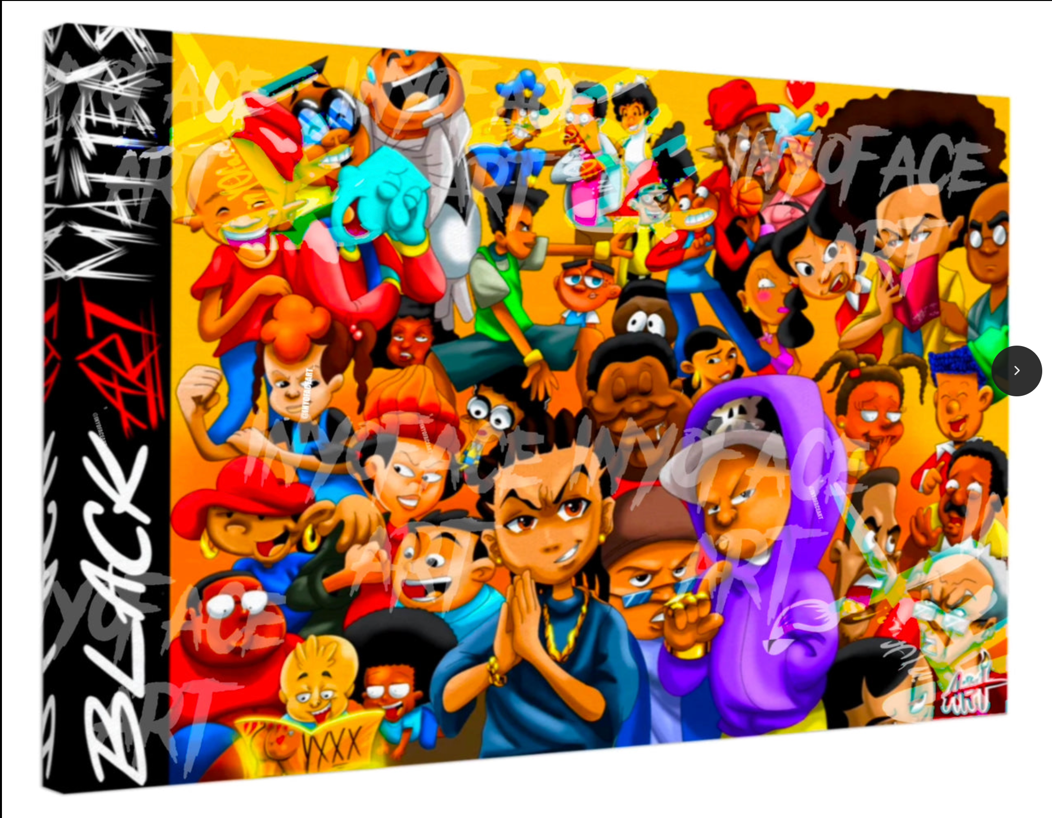 Black Art Matters Canvas