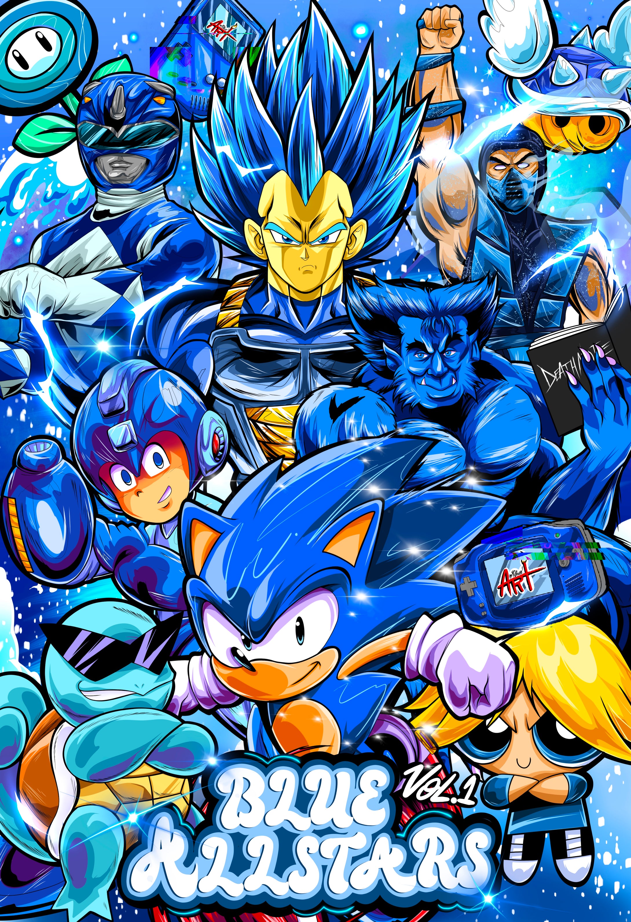 Blue Allstars Blanket