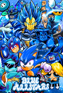 Blue Allstars Blanket