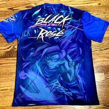 Load image into Gallery viewer, Black Rose Shirt 2
