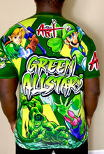 Load image into Gallery viewer, Green All Stars Shirt
