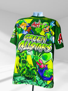 Green All Stars Shirt