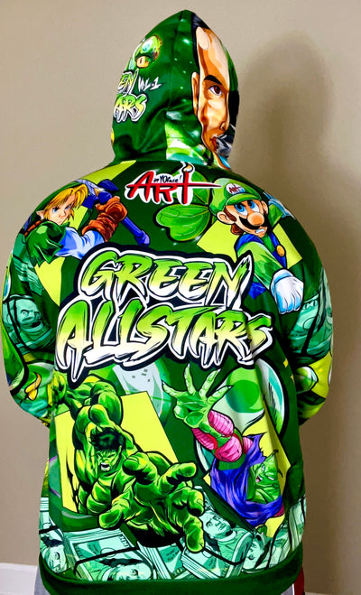 Green All Stars Vol 1 Hoodie