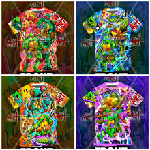 Load image into Gallery viewer, Red, Blue, Orange, And Purple Turtle Shirts Combo Pack

